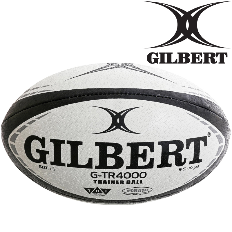 ギルバート G-TR4000(5号）BK【ラグビーボール 練習球】